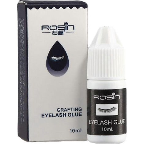 Colle professionnelle pour extensions de cils 10 ml. Forte adhérence, séchage rapide, formule sûre pour une utilisation en salon et à domicile. (1/4)