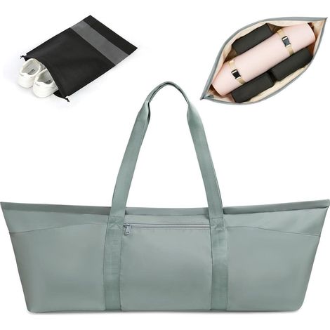Große Sporttasche Damen für Yoga mit Nassfach und Schuhtasche (1/5)