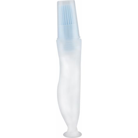 Spatule En Silicone Résistante À La Chaleur Pour Barbecue Et Pâtisserie - Design Ergonomique - Nettoyage Facile - Usage Culinaire Polyvalent - Bleu (1/5)