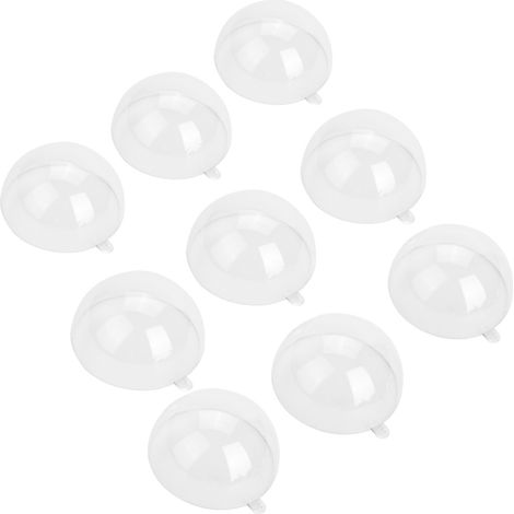 20 transparente, befüllbare DIY-Weihnachtskugeln, Plastikkugeln oder Christbaumkugeln (5 cm) (1/5)