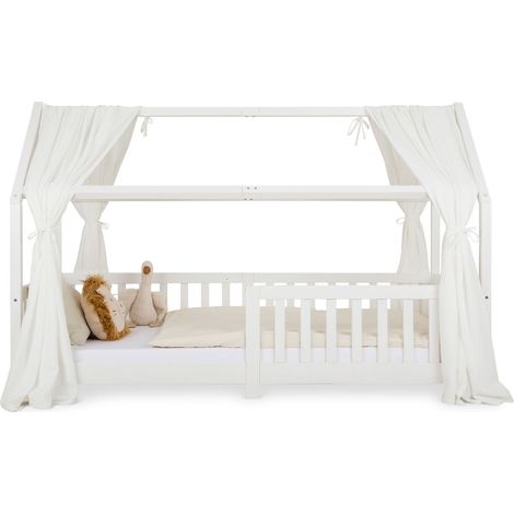 Rideau de lit NENA Blanc (1/5)