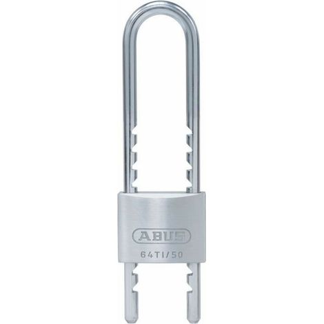ABUS  Zylindervorhangschloss  64TI/50HB60-150  Schlossk.-B.50mm  Spez.-Alu.versch.-schl.  -  894909  Candado  de  cilindro  ABUS  64TI/50HB60-150  anchura  del  cuerpo  50mm  de  aluminio  especial  c (1/3)