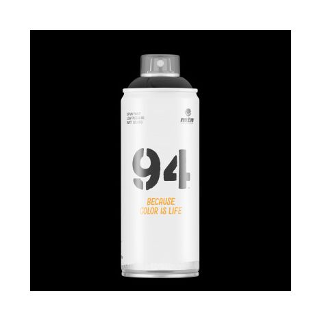 -CAHERSA- Pintura en Spray MTN Hardcore 400 ml 94 NEGRO R-9011 400ML (1/2)