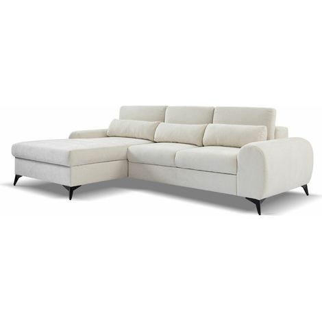 Sofá rinconero Margate 125, Izquierda, Función de descanso, Almacenaje, 270x175x85cm, 0 (1/5)
