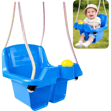 Altalena a secchiello blu per bambini 5237 (1/3)