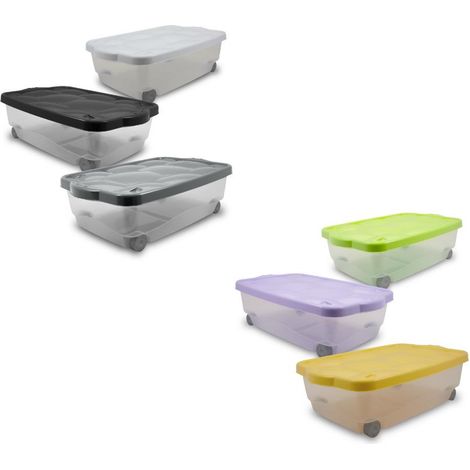 Scatola portabiancheria box multiuso tartarugo 44 litri belli&forti (1/2)