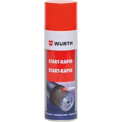 Aérosol d'aide au démarrage à froid pour voiture - Start-Rapid - 300 ml - Transparent