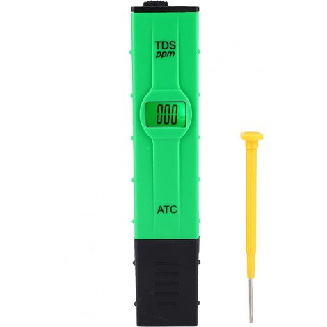 Testeur de qualité de l'eau TDS,  Portable Haute précision Portable TDS Moniteur de qualité de l'eau TDS Analyzer Meter (1/5)