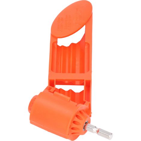 Affûteur de foret en corindon portable avec meule à aiguiser pour outils électriques sur perceuse orange (1/5)
