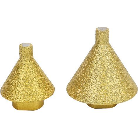 Foret à chanfrein biseauté en diamant, haute précision, diamètre 38mm et 50mm, filetage M10, fraise à fraiser (1/5)