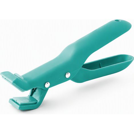 Pince anti-brûlure en silicone vert jade — pince à bols et porte-plats pour la cuisine (1/5)