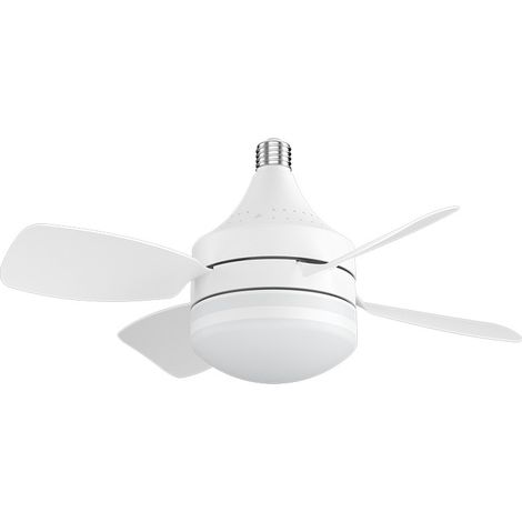 Ventilatore da soffitto a LED a risparmio energetico con flussi d'aria potenti, facile installazione 2 in 1 (1/5)
