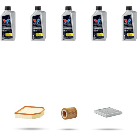 Kit tagliando 3 FILTRI e 5L OLIO compatibile con Bmw Z4(E85,E86) 2.0i 110kw dal 2005 (1/5)