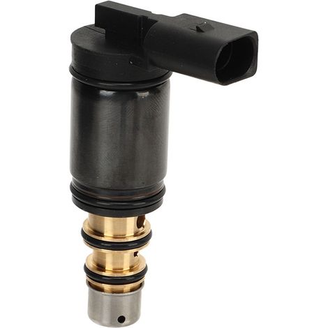 Électrovanne de compresseur de climatisation pour Denso 6SEU14C, en métal, compatible Audi A4 2.0 L 2007-2009, noir et or (1/5)