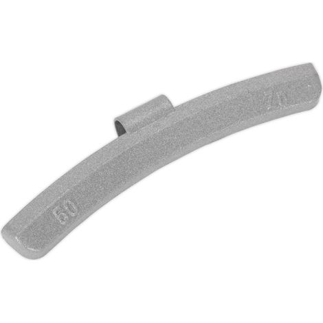 Sealey Wheel Weight 50g Hammer-On Plastic Coated Zinc for Alloy Wheels Pack of 50 WWAH50 (1/2)