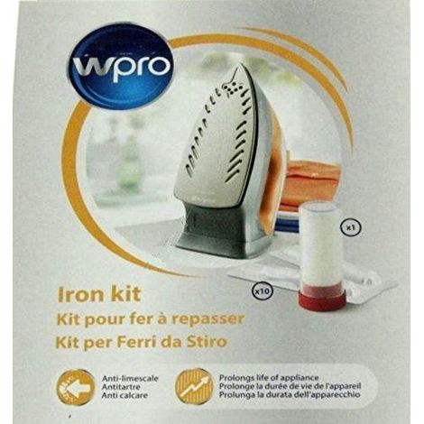 Wpro - kit fer à repasser 1 batonnet detachant+ 10 cartouches (1/5)