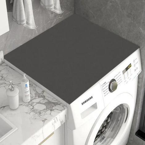 Tappetino antiscivolo per lavatrice 50x50 cm - Copertura per lavatrice - Copertura per lavatrice - Per lavatrice, asciugatrice, cucina, camper (1/4)
