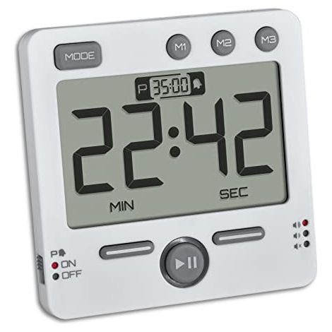 TFA Dostmann 99HOURS Timer Bianco digitale (1/4)