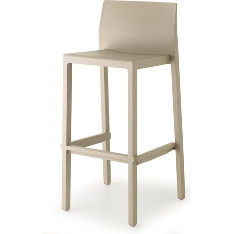 SET 4 SGABELLI KATE H.75 - SCAB Colore: Tortora