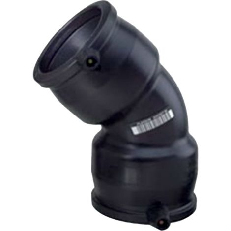 Coude 45° électrosoudable PE - 63 mm - PLASSON