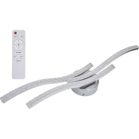 Plafonnier LED innovant avec télécommande et variateur pour chambre et salon, AC85‒265V (1/5)