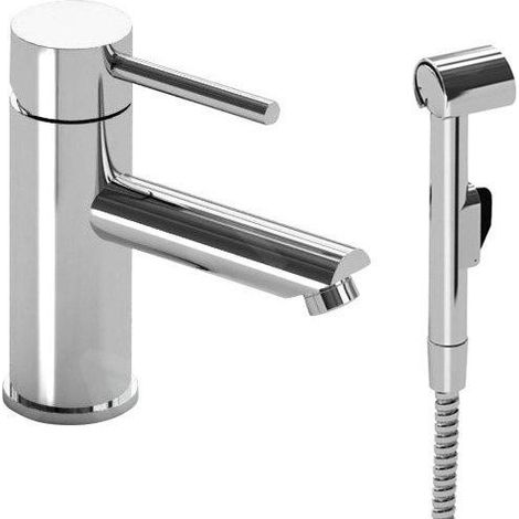Sapho Rhapsody - Mitigeur de lavabo avec douchette de bidet, chrome 1209-09 (1/5)