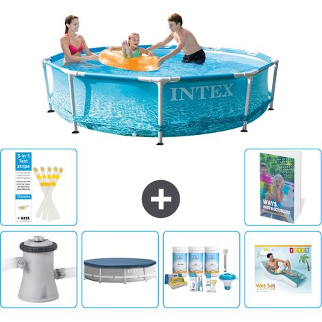 Frame Pool Rund - 305x76 cm - 7-teilig S335