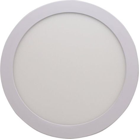 Silamp – Plafonnier LED rond 24W IP44 – Températures de couleur 3000K/4000K/6000K – Rendement lumineux 1920 lm – Pour salon et espaces lumineux