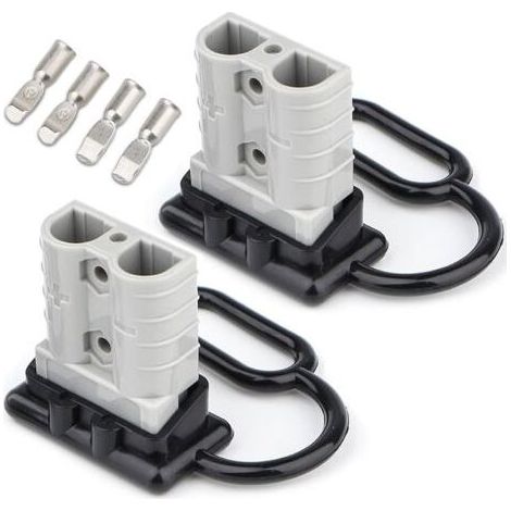 50A 6-10 Calibre Connectique Batterie Paire de prise Connecteur Anderson Batterie Connexion Rapide Prise de Connecteur (1/5)