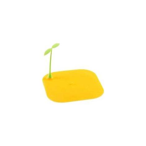 Jaune Protection de Drain de Silicone,Filtre de Couverture de Drain de Baignoire,Filtre à Cheveux Douche,Filtre Évier en Silicone,pour Salle de Bain (1/5)