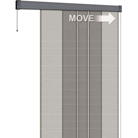 IS Vorhang Premium 95x220cm anthrazit (1/3)