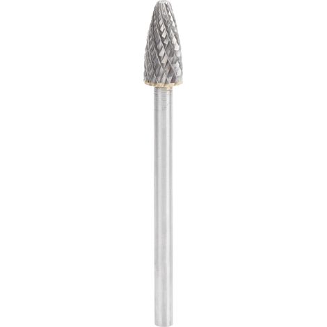 Ortviai Fraise rotative en acier au tungstène 6 mm – Type F, dimensions 6×12×25×100 mm (1/5)