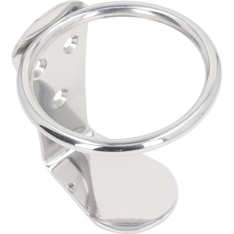 Porte-gobelet mural en acier inoxydable antirouille pour bateau, idéal pour camping-car ou yacht. Porte-gobelet individuel pour une tasse. Convient également aux camping-cars et yachts. (1/5)