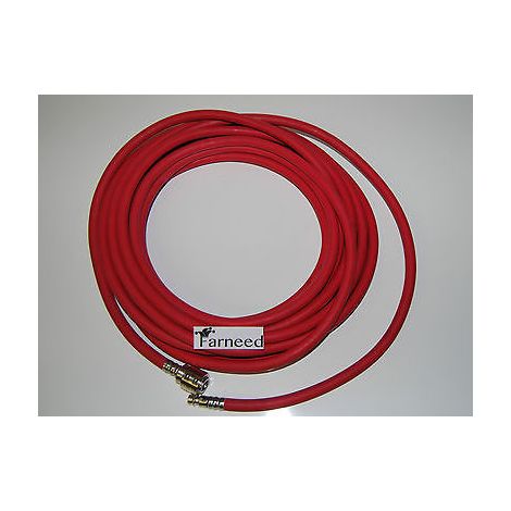 TUBO ARIA COMPRESSORE in gomma ATTACCO RAPIDO 10MT INNESTO RAPIDO farneed