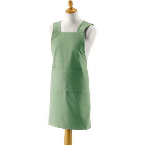 Tablier de cuisine style japonais en coton recyclé et polyester confortable 120 x 85 cm - PANGIVO