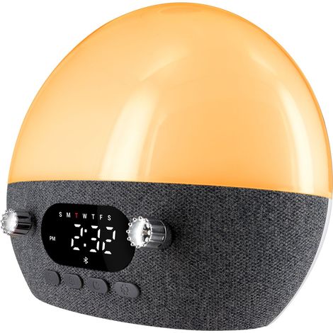 Muvit io lámpara despertador wi-fi con altavoz bluetooth (1/5)