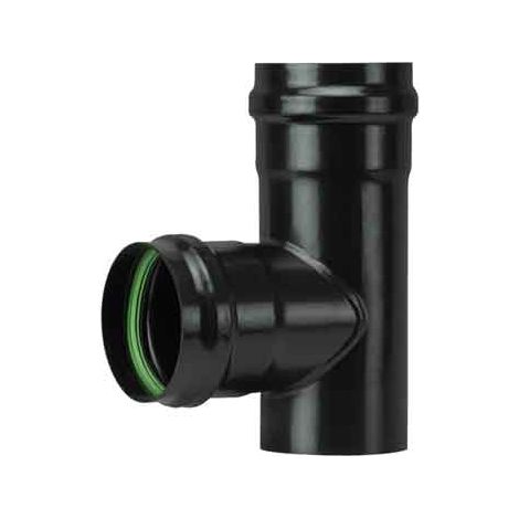 CONECTOR EN T PARA ESTUFAS DE PELLET 'LIGHT' Ø 80 mm