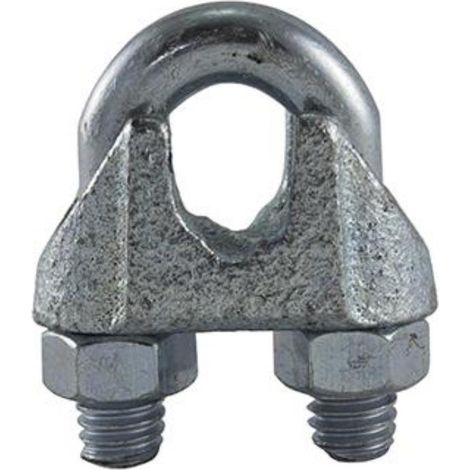 SUJETACABLES GALVANIZADO 3 MM
