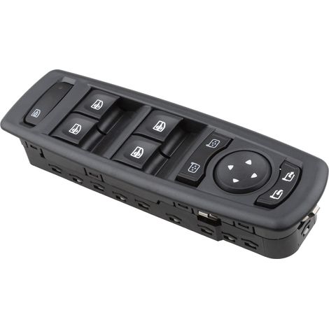 Applicable Interrupteur bouton de lève-vitre principal pour Fluence Estate Megane 2008-2016 Laguna 2008-2016 Fluence 2008-2016 25400015R 809610006R 2540000