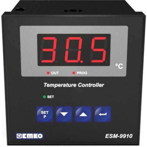 Emko ESM-9910.5.14.0.1/01.00/2.0.0.0 Regolatori a 2 punti Termostato Pt1000 -50 fino a 400 °C Relè 7 A (L x L x A) 96 x