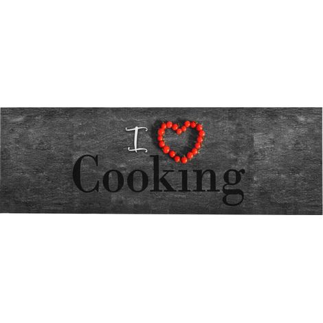 Küchenteppich Waschbar Cooking 60x300 cm