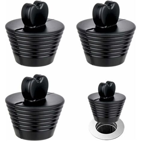 Bouchons Baignoire 3 Pièces Bouchon d'Évier en Silicone Universels en Silicone Bouchon de Vidange de Salle De Bain pour Évier de Cuisine Égout de Sol Bouchon de Vidange de Salle de Bain