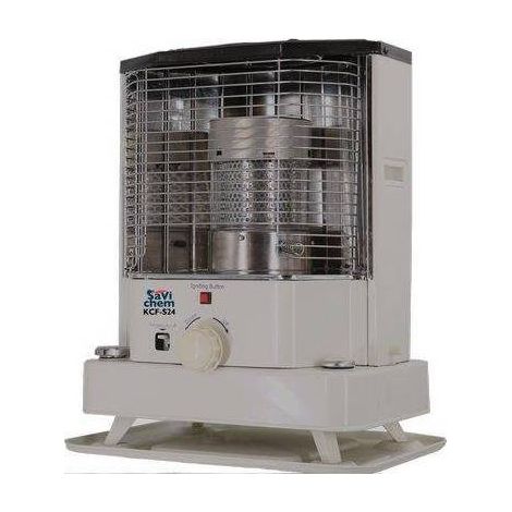 Poêle à pétrole 4,2L – Surface chauffable 18/25 m² – Autonomie 18h – Consommation 0,23L/h – KCFS24 – Savichem