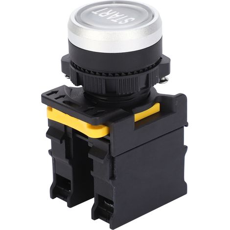 Bouton de démarrage étanche, interrupteur d'urgence à réarmement automatique, outils manuels 10 A AC 220 V (1/5)