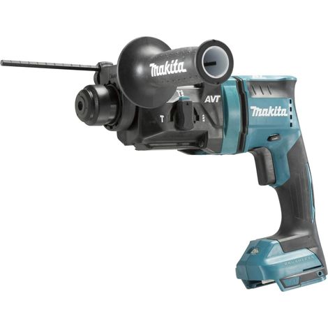 Makita – Marteau perforateur DHR182Z 18V – Moteur Brushless – 3 fonctions : percussion, rotation, rotation+percussion – Pour béton armé (1/2)