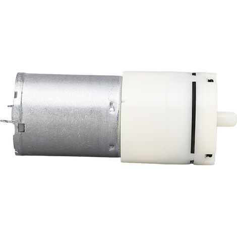 Pompe à air miniature moteur électrique 370, surpresseur vide pour aquarium, instrument de traitement, DC6V (1/5)