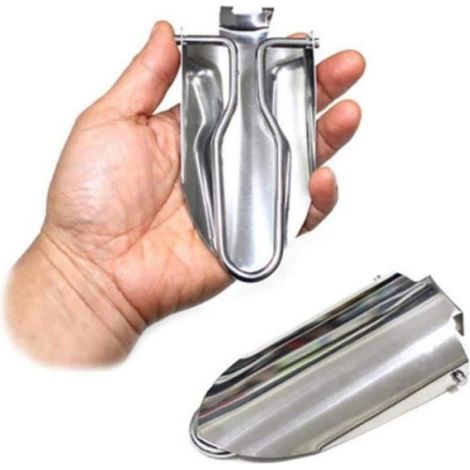Pelle de plage portable pliante,mini pelle,pelle de jardinage en acier inoxydable, pelle de jardinage,pelle d'ingénierie extérieure (1/4)