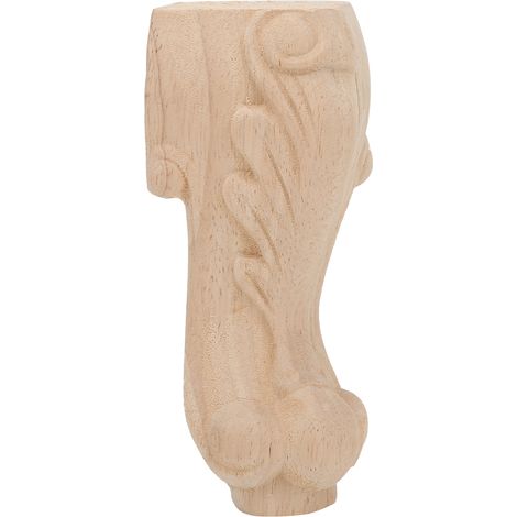 Pieds de table en bois massif sculpté, accessoires de meuble canapé sculptés de style européen, adaptés aux séjours chez l'habitant