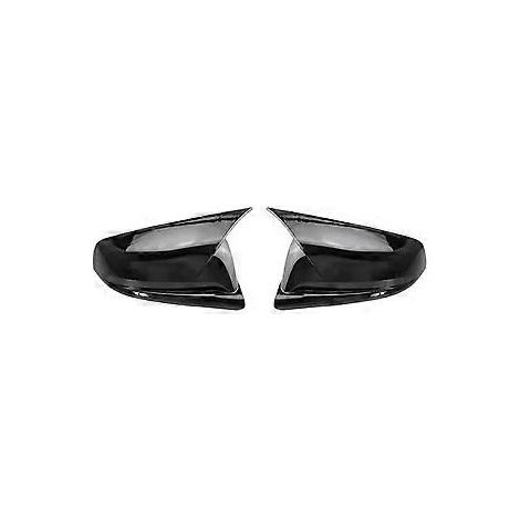 Seitenspiegelabdeckung Gehäuse Zierleiste ABS Aufkleber für Chevrolet Malibu 2012-2015 US (Glänzend Schwarz) (1/5)