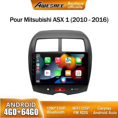 AWESAFE Autoradio Android 13 pour Mitsubishi ASX1 (2010-2016) 4Go+64Go 9'' écran Tactile Carplay GPS WiFi Bluetooth Android Auto (1/5)